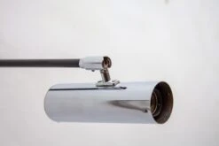 Pair Of Metal Chrome Adjustable Wall Lights From Staff, Germany, 1960s -Promos Meubles Boutique MG 3391 master