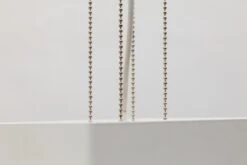 Large Scandinavian Adjustable Metal White Pendant, 1980s 13 Large Scandinavian Adjustable Metal White Pendant, 1980s -Promos Meubles Boutique MG 4193 master