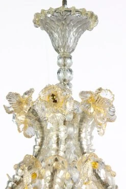 Overwhelming Murano Glass Lantern Or Chandelier By Barovier & Toso, 1940' -Promos Meubles Boutique MG 8790 master