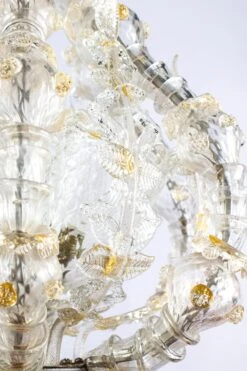 Overwhelming Murano Glass Lantern Or Chandelier By Barovier & Toso, 1940' -Promos Meubles Boutique MG 8798 master