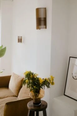 Pair Of, Handmade Wall Sconce Lamp, MDF Wood, By Mediterranean Objects 20 Pair Of, Handmade Wall Sconce Lamp, MDF Wood, By Mediterranean Objects -Promos Meubles Boutique MIX2053 master