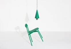 Petite Friture Small Cherry LED Pendant Light In Mint-Green & Titanium Aluminium -Promos Meubles Boutique MULTI VERT 1 master