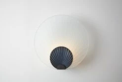 Maiko Wall Mounted Nickel And Blue, Carla Baz -Promos Meubles Boutique Maiko wall mounted Blackened Brass and Clear 2 master