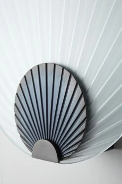 Maiko Wall Mounted Nickel And Blue, Carla Baz -Promos Meubles Boutique Maiko wall mounted Blackened Brass and Clear 3 1 master