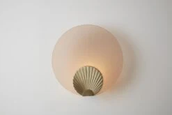 Maiko Wall Mounted Nickel And Blue, Carla Baz -Promos Meubles Boutique Maiko wall mounted Brass and Nude 3 master