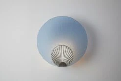 Maiko Wall Mounted Nickel And Blue, Carla Baz -Promos Meubles Boutique Maiko wall mounted Nickel and Blue master