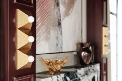 Max 3-Light Wall Sconce -Promos Meubles Boutique Max 3 Sconce In Room master