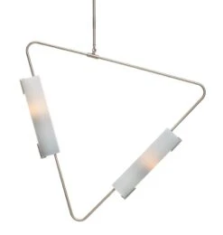 Muse Pendant In Brushed Brass With Mocha Glass Shades By Avram Rusu Studio -Promos Meubles Boutique Muse Pendant Nickel Lt Gray Shades On master
