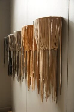 Wall Sconce-Leather-Urchin In Cream Stone -Promos Meubles Boutique NG URCHWALL CS 2 master