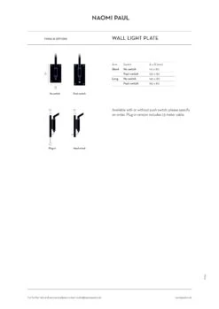 SS03 Wall Arm Short Light, Hand Crocheted In 100% Egyptian Cotton -Promos Meubles Boutique Naomi Paul Wall Light Plate USA 2023 master