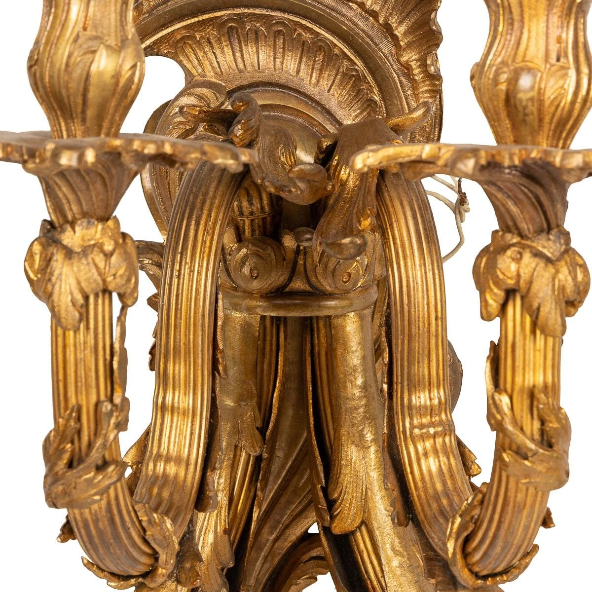 19th Century French Rococo Ormolu D'appliques Four Wall Lights, Circa1820 7 19th Century French Rococo Ormolu D'appliques Four Wall Lights, Circa1820 – Image 5