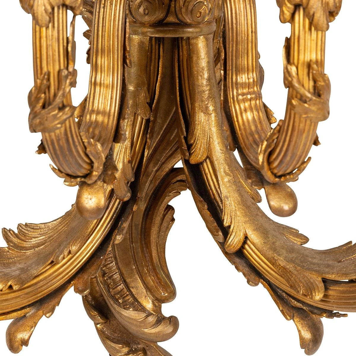 19th Century French Rococo Ormolu D'appliques Four Wall Lights, Circa1820 8 19th Century French Rococo Ormolu D'appliques Four Wall Lights, Circa1820 – Image 6