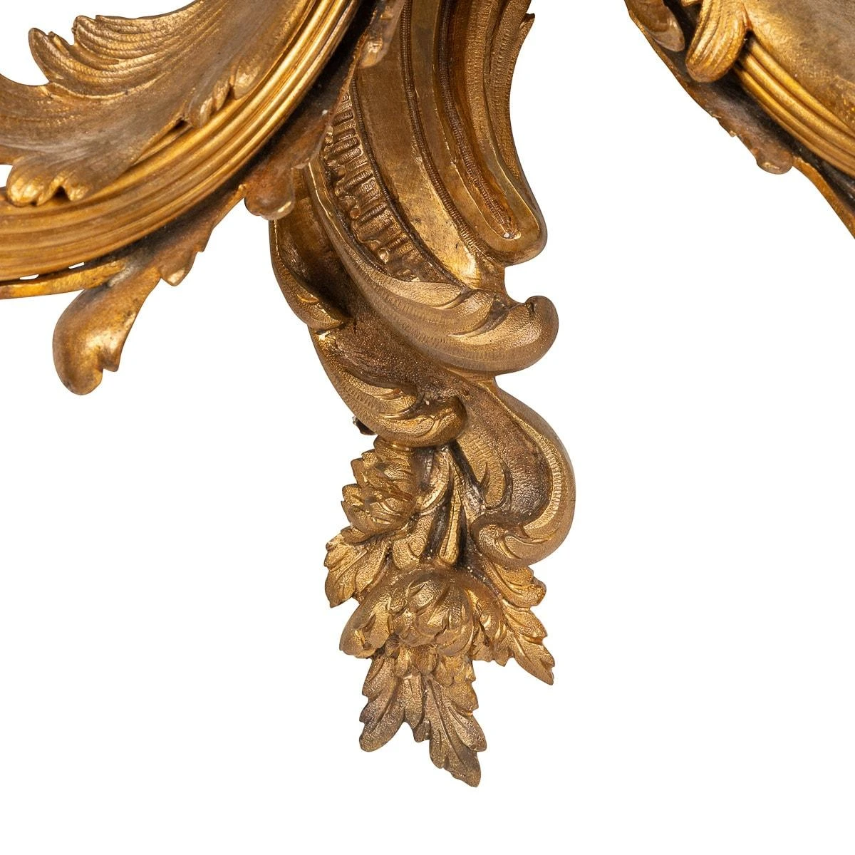 19th Century French Rococo Ormolu D'appliques Four Wall Lights, Circa1820 9 19th Century French Rococo Ormolu D'appliques Four Wall Lights, Circa1820 – Image 7