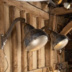 20th Century Dutch Pair Of Polished Metal Outdoor Lamps, C.1920 -Promos Meubles Boutique PUSHKIN ANTIQUES ANTIQUE 20thC DUTCH PAIR OF POLISHED METAL OUTDOOR LAMPS c 1920 06 master