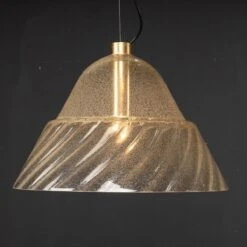 20th Century Murano Glass Pendant Light By AVMazzega, Italy, Circa 1970 -Promos Meubles Boutique PUSHKIN ANTIQUES LATE 20thC MURANO GLASS PENDANT LIGHT ITALY c 1970 06 master