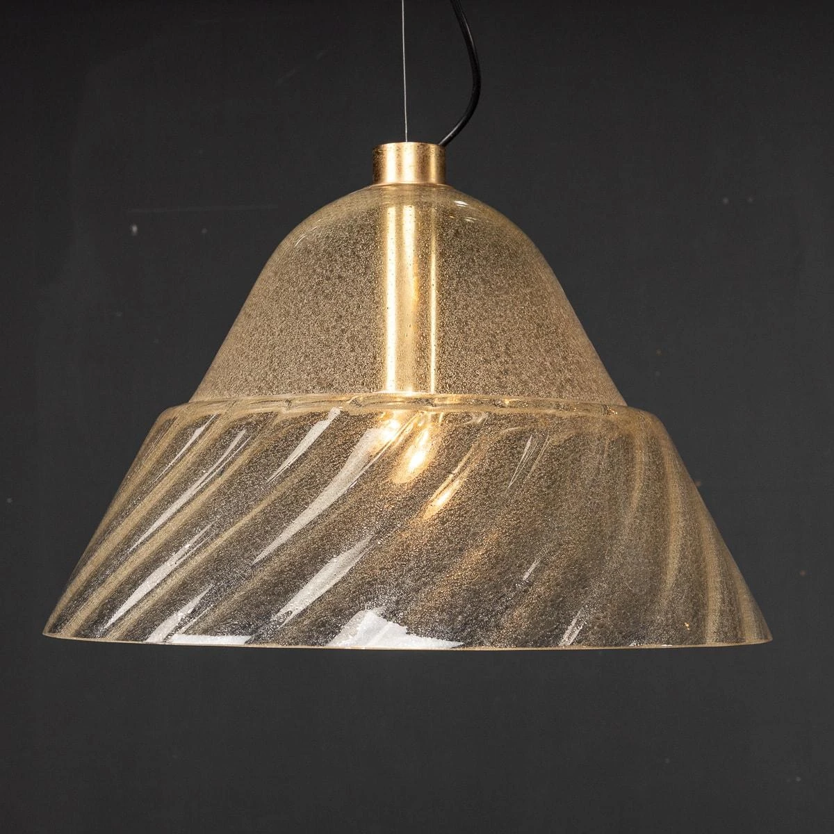 20th Century Murano Glass Pendant Light By AVMazzega, Italy, Circa 1970 – Image 4