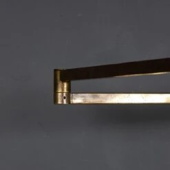 Pair Of Italian Brass Articulated Wall Lights By Albini & Helg, C.1960 -Promos Meubles Boutique PUSHKIN ANTIQUES PAIR OF ITALIAN BRASS ARTICULATED WALL LIGHTS BY ALBINI and HELG c 1960 11 master