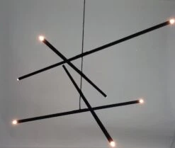 Pyramides Chandelier "Noir" By Bourgeois Boheme Atelier -Promos Meubles Boutique Photo Sep 13 10 49 56 AM master