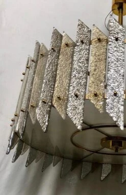 Murano Round Art Glass And Brass Midcentury Chandeliers, 1970 -Promos Meubles Boutique Schermata 2020 09 19 alle 18 35 03 master