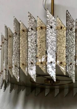 Murano Round Art Glass And Brass Midcentury Chandeliers, 1970 -Promos Meubles Boutique Schermata 2020 09 19 alle 18 35 29 master