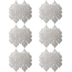 Pair Of Kalmar 'Tulipan' Wall Lights Sconces, Glass Brass, 1970s, Five Pairs -Promos Meubles Boutique Six Kalmar Tulipan Sconces 1970s master