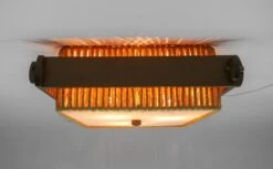 Raffia Bast, Wood And Acrylic Pendant Lamp By Temde Switzerland, 1960s -Promos Meubles Boutique TEMDE Plafonoier Bast Plexiglas Adam 12 master