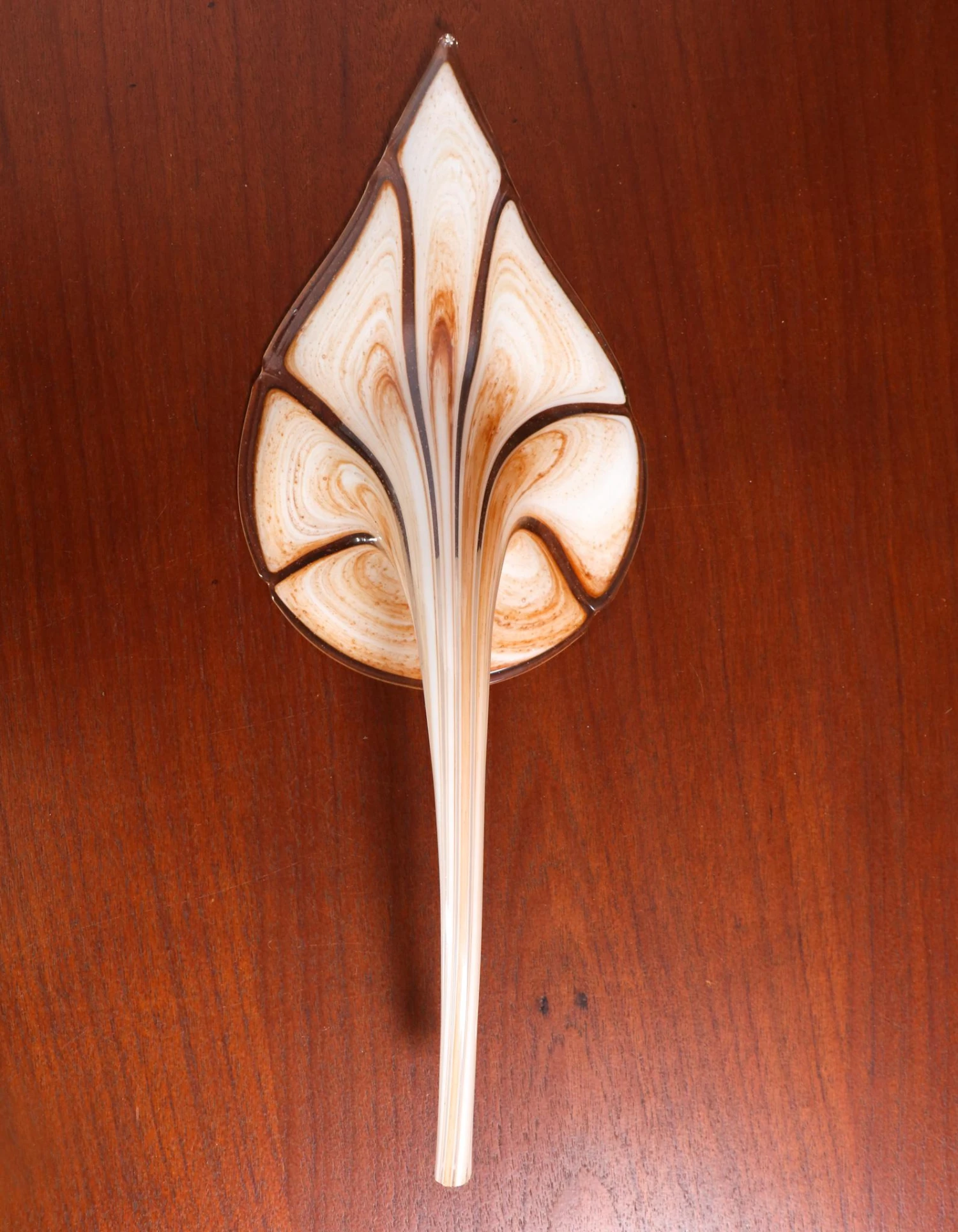 Italian Mid-Century Modern Murano Chandelier By Franco Luce For Seguso, 1970s 12 Italian Mid-Century Modern Murano Chandelier By Franco Luce For Seguso, 1970s – Image 10