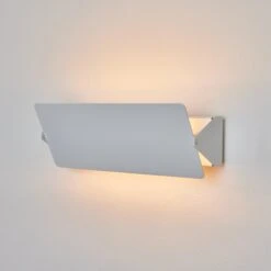 Large Charlotte Perriand 'Applique À Volet Pivotant Double' Wall Light In White -Promos Meubles Boutique Two Enlighten May 2nd 2023 202 master