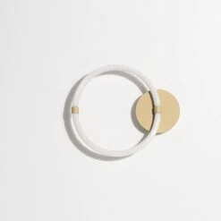 Petite Friture Unseen Wall Lamp O In Brass Transluscent By Studio Pepe, 2020 -Promos Meubles Boutique UNSEEN O master