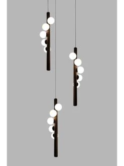 Oak Small Willow Vertical Pendant By Hollis & Morris 25 Oak Small Willow Vertical Pendant By Hollis & Morris -Promos Meubles Boutique Willow Vertical grouping master