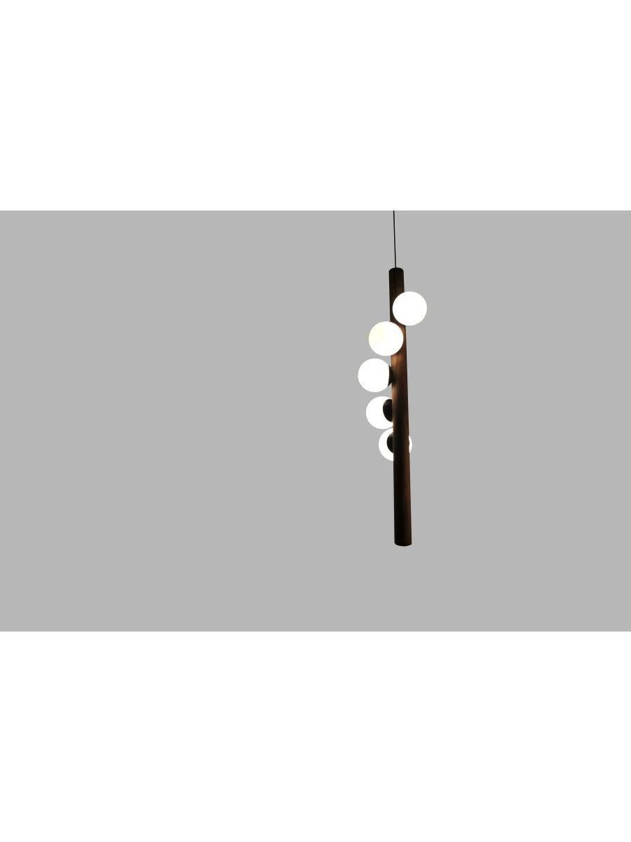 Oak Small Willow Vertical Pendant By Hollis & Morris 4 Oak Small Willow Vertical Pendant By Hollis & Morris – Image 2