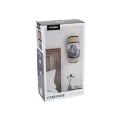 Applique Incurvée Ombrage Rotin Et Tissu Palmier Ostaria -Promos Meubles Boutique applique incurvee ombrage rotin et tissu palmier ostaria 3