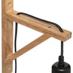 Applique Murale équerre Bois Wild Atmosphera -Promos Meubles Boutique applique murale equerre bois wild atmosphera 2