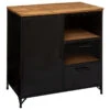 Buffet 1 Porte 3 Niches Cierna Atmosphera -Promos Meubles Boutique buffet 1 porte 3 niches cierna atmosphera