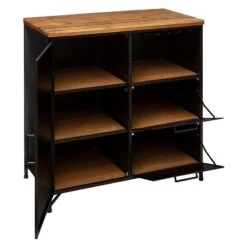 Buffet 1 Porte 3 Niches Cierna Atmosphera -Promos Meubles Boutique buffet 1 porte 3 niches cierna atmosphera 2