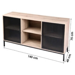 Buffet 2 Portes 2 Niches Soho -Promos Meubles Boutique buffet 2 portes niches soho 2