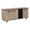 Demeyere Buffet Bas Bruce 3 Portes 3 Niches -Promos Meubles Boutique buffet bas bruce 3 portes 3 niches