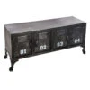 Buffet Bas Sevin Métal 4 Portes Atmosphera -Promos Meubles Boutique buffet bas sevin metal 4 portes atmosphera