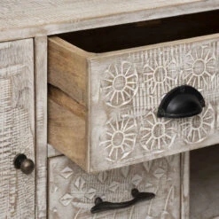 Buffet En Bois De Manguier Ajay Atmosphera -Promos Meubles Boutique buffet en bois de manguier ajay atmosphera 3