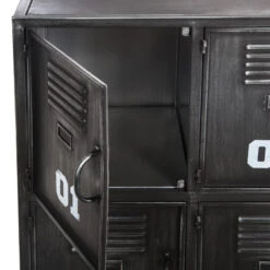 Buffet Métal Sevin 6 Portes Atmosphera -Promos Meubles Boutique buffet metal sevin 6 portes atmosphera 4