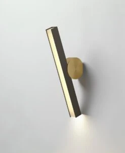 Ip Calee V3 Satin Graphite And Brass Wall Light By POOL 9 Ip Calee V3 Satin Graphite And Brass Wall Light By POOL -Promos Meubles Boutique calee walllampVF SG Sb studios garnier master