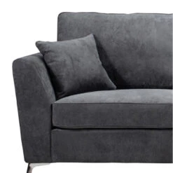 Canapé Bonita Fixe Gris 2 Places -Promos Meubles Boutique canape bonita fixe gris 2 places 1 2