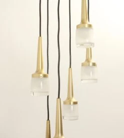 Large Cascade Chandelier With Six Lights By Staff, Germany, 1960s -Promos Meubles Boutique cascada staff 9028 6 5 big master