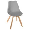 Chaise Salle Manger Baya Gris Atmosphera -Promos Meubles Boutique chaise baya gris atmosphera