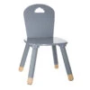 Chaise Enfant Grise Collection Douceur Atmosphera -Promos Meubles Boutique chaise enfant grise collection douceur atmosphera