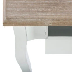 Chevet 1 Tiroir Naturel Chrysa Atmosphera -Promos Meubles Boutique chevet 1 tiroir naturel chrysa atmosphera 4