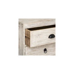 Chevet 3 Tiroirs Bois Blanchi Ajay Atmosphera 13 Chevet 3 Tiroirs Bois Blanchi Ajay Atmosphera -Promos Meubles Boutique chevet 3 tiroirs bois blanchi ajay atmosphera 5
