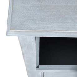 ATMOSPHERA Chiffonnier 4 Tiroirs TASHA Gris -Promos Meubles Boutique chiffonnier 4 tiroirs tasha gris 2