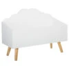 Coffre De Rangement Nuage Blanc Atmosphera -Promos Meubles Boutique coffre de rangement nuage blanc atmosphera