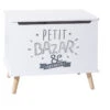 Coffre De Rangement "petit Bazar & Secrets" Blanc Atmosphera 2 Coffre De Rangement "petit Bazar & Secrets" Blanc Atmosphera -Promos Meubles Boutique coffre de rangement petit bazar secret blanc atmosphera